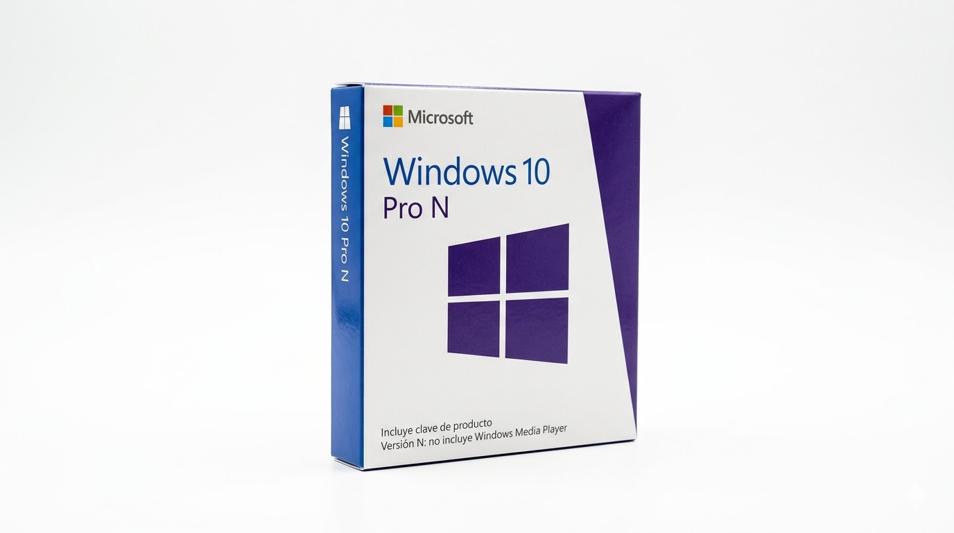 LICENCIA DIGITAL  WINDOWS 10 PRO N PARA 1PC OEM (PERMANENTE)