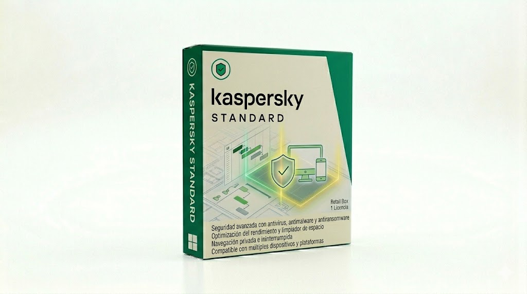 LICENCIA DIGITAL KASPERSKY STANDARD PARA 1PC (1 AÑO)
